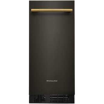 KitchenAid 15 Inch Automatic Clear Ice Maker With 25 Lb Capacity and Built-In Drain Pump: Black Ore — thumbnail 11